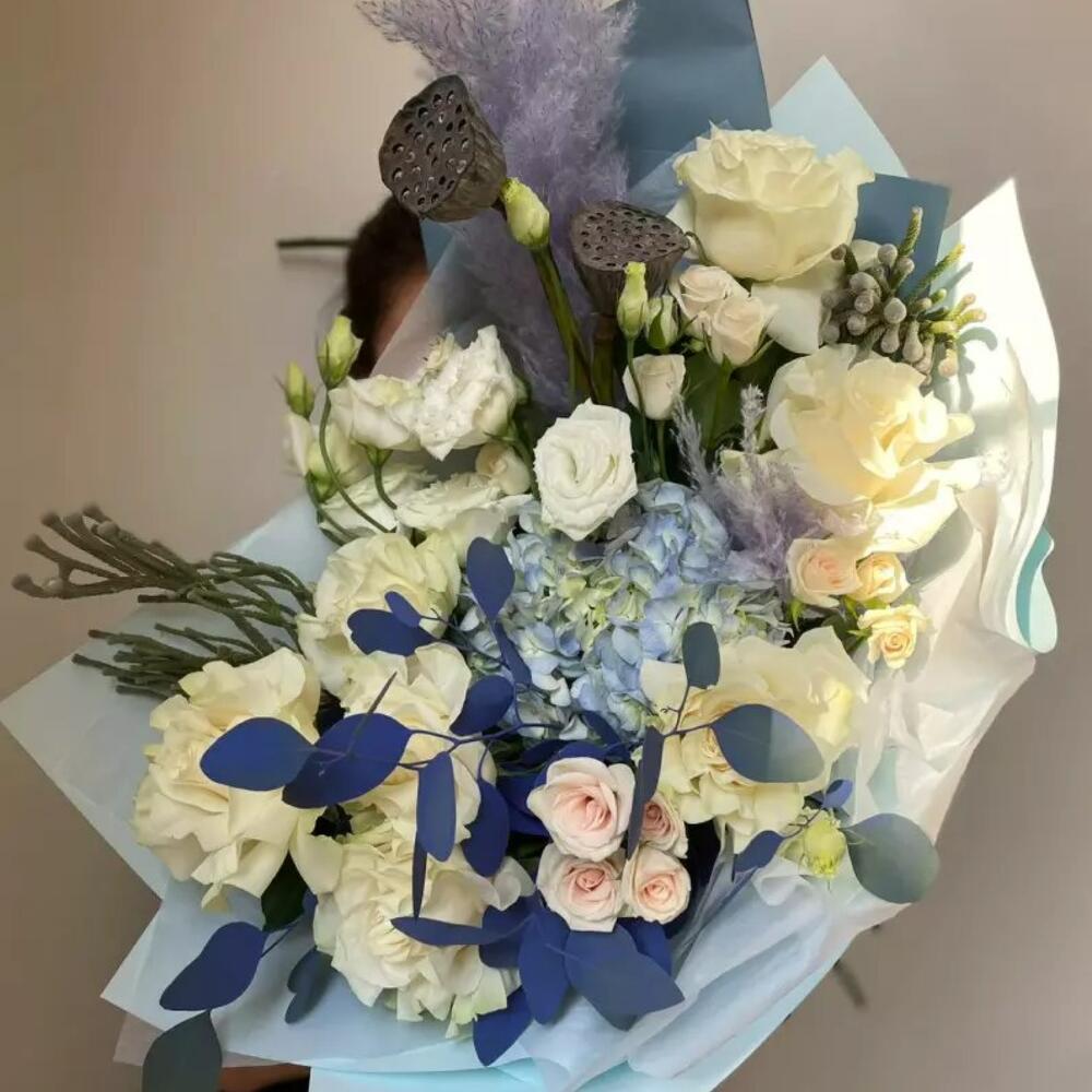 Букет «Аквамарин»